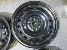 7776D5○15×6J PCD100 5H +45 トヨタ純正 鉄ホイール アリオン/プレミオ（260系） ウイッシュ（20系） 刻印WP 4本【本州四国九州送料無_画像7