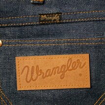 70s ビンテージ WRANGLER ラングラー ジーンズ 11MW 13MW プリントタグ 28/28_画像7