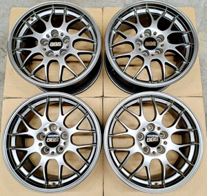 【希少】BBS RG-R RG744H + RG745H ホイール 4本セット 17インチ 7.5J 8.5J 114.3 鍛造 ホンダ S2000　AP1 AP2 定価404800円