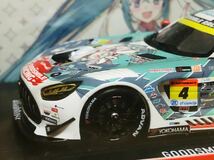 激レア！特注 1/43 スパーク グッドスマイル 初音ミク AMG 2023 スーパーGT GT300 片岡龍也 谷口信輝 検 GT-R Z LC スープラ NSX シビック_画像2