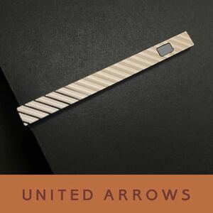 1455★ユナイテッドアローズ★ネクタイピン★シルバー★白蝶貝★タイピン★タイバー★上質セレクトショップ★UNITED ARROWS★本物★新品