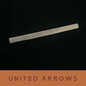 1447★ユナイテッドアローズ★ネクタイピン★シルバー★ダイヤカット★タイピン★タイバー★上質セレクトショップ★UNITED ARROWS★新品