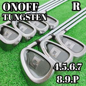 ONOFF TUNGSTEN FLEX R 右利き　メンズ　7本　オノフ 男性　メンズ