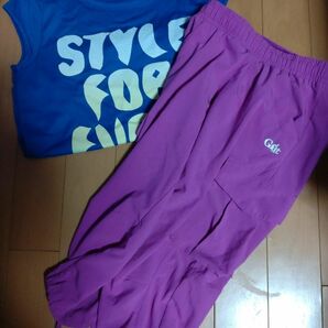 ダンス用タンクトップ2枚セット美品！　　ジーフィットG-FIT　