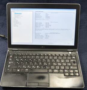 ジャンク DELL LATITUDE E6230 CPU:i5-3380MU メモリー:4GB HDD:無し ノートパソコン 68