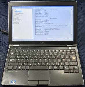 ジャンク DELL LATITUDE E6230 CPU:i5-3380MU メモリー:4GB HDD:無し ノートパソコン 72