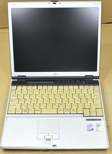 ジャンク FMV-LIFEBOOK B FMV-B8250 FMVNB6H3 CPU:Core2DuoU7500 メモリー:1.06GB HDD:40 NP2