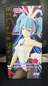 【新品！未開封！】初音ミク フィギュア BiCute Bunnies Figure バニー ストリートAnother プライズ 網タイツ