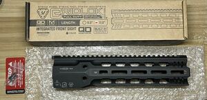 実物 Strike Industries Gridlok HK416 ハンドガード 11インチ Full duty M-lok PTW トレポン Systema VFC ガスガン 電動ガン MWS