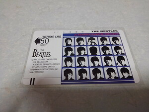 ●　ビートルズ　A Hard Day's Night　【　テレカ　♪未使用新品　】　The Beatles　テレフォンカード