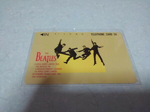 ●　ビートルズ　1988　【　テレカ　♪未使用新品　】　The Beatles　テレフォンカード