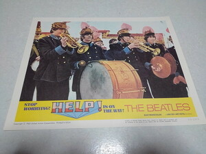 ●　ビートルズ　 【　 HELP! ピンナップ ♪美品　大きさ約36×28cm　】　The Beatles　※No.6