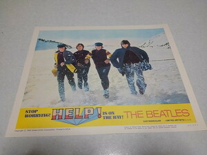 ●　ビートルズ　 【　 HELP! ピンナップ ♪美品　大きさ約36×28cm　】　The Beatles　※No.3