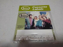 ●　ビートルズ　【　1988　カセットレーベル セット　♪未開封新品　】　The Beatles_画像1