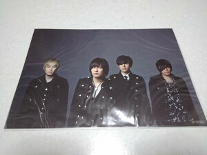 ●　フランプール　【　非売品　ポートレート　♪美品 大きさ約30×21cm　】　 flumpool 