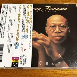 CD 帯付 トミーフラナガン TOMMY FLANAGAN TRIO SEA CHANGES 日本語解説有り ディスク良好