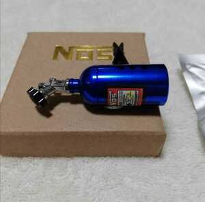 ★ NOS 青 キーホルダー 芳香剤付★検） ワイルドスピード ランサー GT-R スープラ RX-7 DC2 シビック EK9 FD2 無限 タイプR nismo TRD JDM