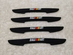 ★RALLIART ドアエッジガード★検）三菱 MIVEC ランサー エボリューション コルト ギャラン CT9A 4G63 CD9A GSR WRC GTO FTO DOHC JDM USDM