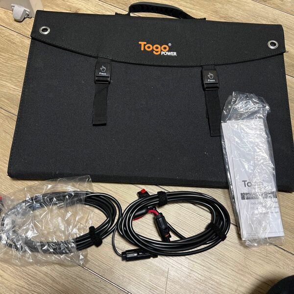 ポータブル　折り畳みソーラーパネル 120W Togo power ソーラーパネル