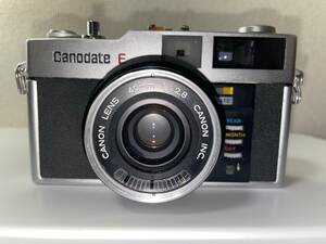 [返品保証][動作確認済み]CANON キャノン Canodate E + CANON LENS 40mm 1:2.8 