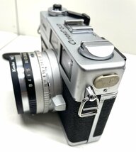 【ジャンク品】Canon キヤノン Canonet QL17 G-3 G-Ⅲ 40mm F1.7 コンパクトカメラ フィルムカメラ 動作未確認 フラッシュ付き ケース付き_画像4