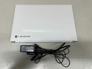 TOSHIBA Dynabook Corei3-7100U 2.40GHz メモリ4GB OS なし 付属品アダプタ