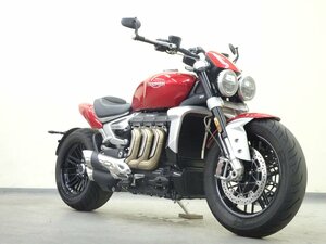 Triumph ロケット3 R【動画有】ローン可 ロケットIII 2BL-YJJ2500 ETC2.0 2500cc トライアンフ 車体 売り切り