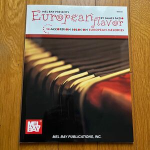 アコーディオン楽譜　Europeangavor14 ACCORDION SOLOS ON EUROPEAN MELODIES