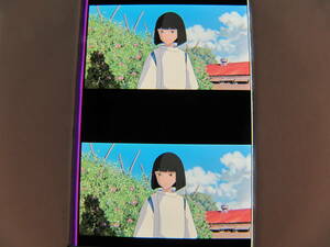 35mmフィルム2コマ35 千と千尋の神隠し スタジオジブリ 宮崎駿 Spirited Away　Hayao Miyazaki スライドマウント入り