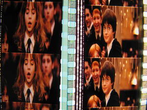 6コマ20枚セット ハリー・ポッターと賢者の石 組み分けシーン35㎜フィルム　Harry Potter