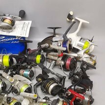 大量まとめ スピニングリール ベイトリール Daiwa ダイワ Shimano シマノ Olympic オリムピック Ryobi リョービ 他 釣具 現状品 Z4818F_画像3