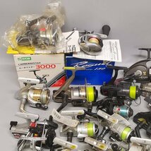 大量まとめ スピニングリール ベイトリール Daiwa ダイワ Shimano シマノ Olympic オリムピック Ryobi リョービ 他 釣具 現状品 Z4818F_画像2