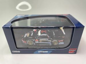 エブロ 1/43 ROCKSTAR DOME NSX SUPER GT 2009 No18【X JAPAN ROCKSTAR×YOSHIKI】スーパーGT