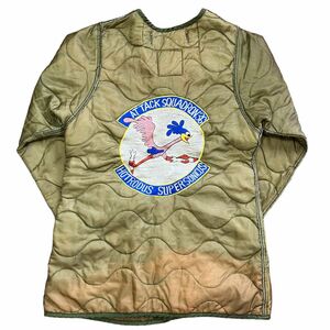 スーベニアジャケット キルティングライナー ロードランナー ミリタリー 刺繍
