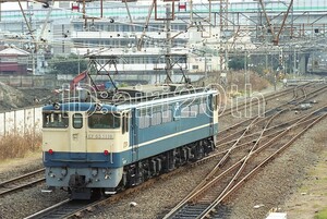 N0003-2【古い 鉄道 ネガフィルム】35mm 6コマ◇EF65 EF66 EF210 DE10 ※JR 電車 汽車 蒸気機関車