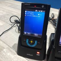 unitech ユニテック PA500II PDA Windows PA500II 用USBクレードル ACアダプター付 通電OK 起動OK 現状品_画像2