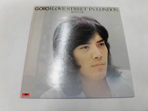 LP 野口五郎/LOVE STREET IN LONDONー雨のガラス窓ー