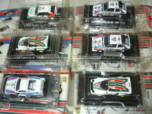 まとめてです。CM's 1/64 RALLY CAR COLLECTION SS.3 5 11 LANCIA STRATOS BETA DELTA S4 ランチア ストラトス デルタ シーエムズ