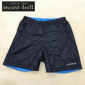 mont-bell モンベル サーマラップショーツ スポーツ ショートパンツ キルティング 中綿防寒着 ロゴ刺繍 サイズS スタイル#1105511