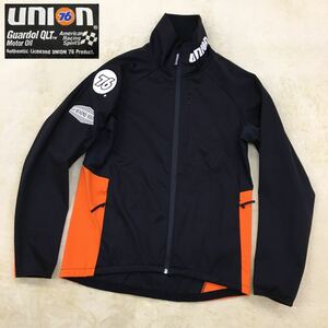UNION76 ユニオン スポーツウェア ジャケット ジャンパー ジャージ ブルゾン フルジップ 切り替えデザイン プリントロゴ メンズ サイズL