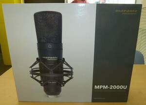 Б/у Marantz / Marantz Профессиональный конденсаторный микрофон MPM-2000U [61-975] ◆ Бесплатная доставка (за исключением Хоккайдо, Окинавы и отдаленных островов) ◆
