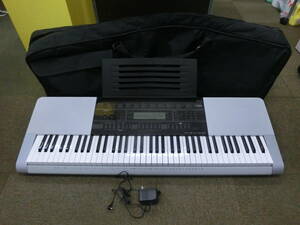  used CASIO/ Casio Basic keyboard WK-220 exclusive use adaptor * case attaching [61-958] * free shipping ( Hokkaido * Okinawa * remote island excepting )*