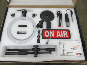 【38-31】Alfoto/アルフォト VIDEO CREATOR KIT AF-99 ユーチューバー撮影キット◆送料無料（北海道・沖縄・離島を除く）