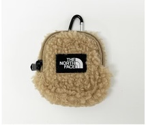 ◆新品◆THE NORTH FACE（ザ・ノースフェイス)◆ミニポーチ◆カラビナ付き◆フリースベージュ◆_画像2