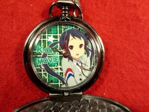 PT5F9)* work properly pocket watch free shipping ( outside fixed form )* K-On Nakano Azusa *K-ON MOVIE unused goods 