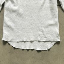 nanamica ナナミカ / ワッフルロングスリーブTシャツ / size M ホワイト ロンT 長袖 Tシャツ_画像4