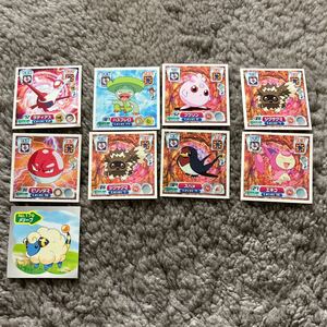 １円スタート売り切り　ポケモン シール列伝 2003年 ８枚　メリープ　おまけ　まとめ売り