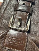 COACH 本革 ワンショルダーバッグ ボディバッグ トンプソン_画像6