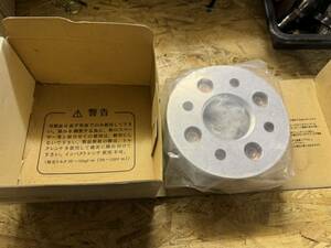  unused goods domestic production wide-tread spacer PCD100 4 hole 25mm wide re wheel aluminium forged goods 