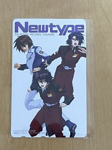  unused!* Mobile Suit Gundam SEED DESTINY New type telephone card (kila&as Ran &sin)*